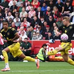 Ruben Amorim holds his face, looking rueful At any normal club Ruben Amorim would lose his job